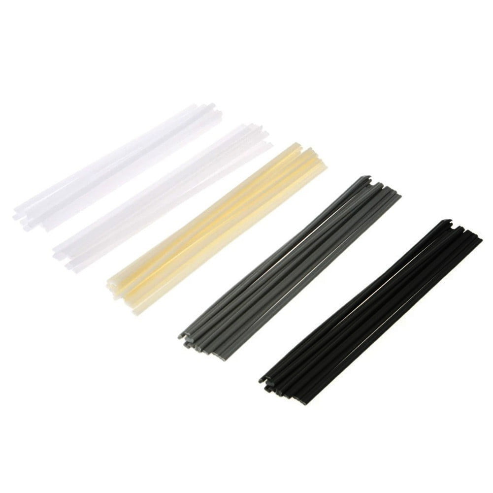 8mm HDPE Plastic welding rods pack of 20 pcs /flat strips/ grey 