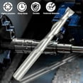 thumbnail image 4 of Flat End Mill 6mm Shank 2 Flute Spiral Milling Cutter Cnc Router Bit Wood Engrav 6*6*52*80, 4 of 9