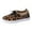 Brown, variant on Rokment Women's Leopard Low Top Fashion Sneakers 2026 Spring Fall Trendy Casual Leather Lace up Platform Walking Flat Canvas Tennis Shoes Black Size 6