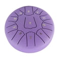 thumbnail image 1 of Steel Tongue Drum 6 Inch 11 Notes D Key Percussion Instrument Portable Balmy Drum with, 1 of 8