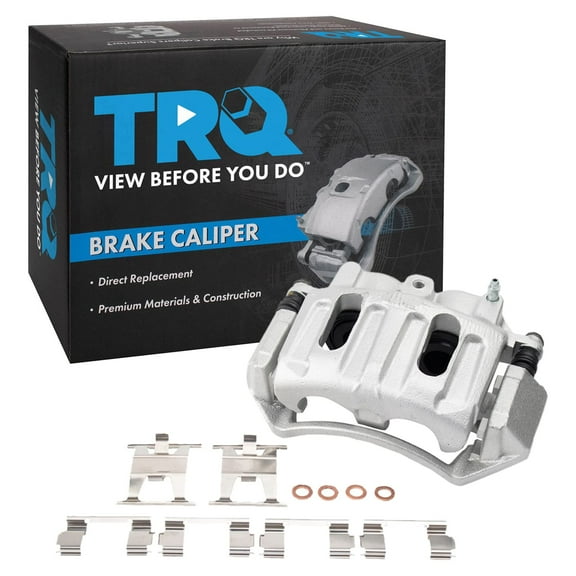 TRQ Front Left Brake Caliper w/Bracket Drivers Side Compatible with 1999-2004 Ford F-150 2004 F-150 Heritage
