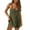 Army Green, variant on Uaswgudfs Womens Tennis Dress Workout Mini Dress with Shorts Sleeveless Spaghetti Straps Golf Athletic Dresses with Pockets, Hot Pink L