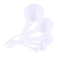 thumbnail image 1 of Lot 5 pcs 100ml / 50ml / 15ml / 5ml / 1ml Dispensers Plastic Measuring Spoons., 1 of 5