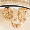 thumbnail image 4 of Punk 3pcs/set Chunky Irregular Cuff Rings for Women Geometric Adjustable Open Finger Nail Rings Fashion Statement Jewelry Girls, 4 of 4