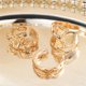 thumbnail image 4 of Punk 3pcs/set Chunky Irregular Cuff Rings for Women Geometric Adjustable Open Finger Nail Rings Fashion Statement Jewelry Girls, 4 of 4
