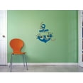 thumbnail image 1 of Custom Decals Anchor Wall Art Size: 16 Inches x 16 Inches Color: Multi, 1 of 1