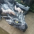 thumbnail image 3 of Yucurem Dragon Statue Garden Reison Dragon Sculpture Vintage Flying Combat Dragon (A), 3 of 8