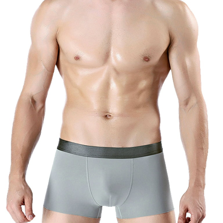 Cheap 100% Cotton Mens Briefs Plus Size Men Underwear Panties Men's  Breathable Panties