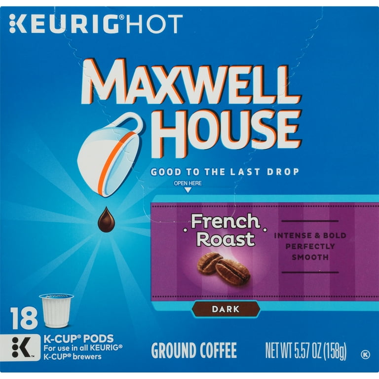 Maxwell house french roast k cups sale