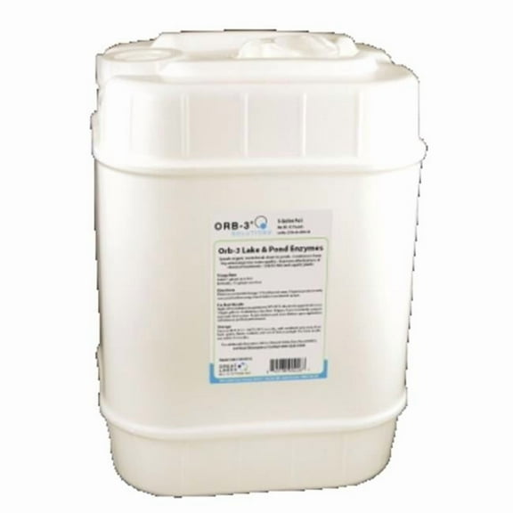 Orb-3 Q749-000-5G 5 gal Lake & Pond Enzymes Pail