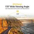 thumbnail image 6 of 11.3 Inch Small Bar Monitor USB-C PC Temperature Display IPS Secondary Screen for Raspberry Pi AIDA64 CPU RAM Data Temperature Monitor for ARGB Computer Case, 6 of 8
