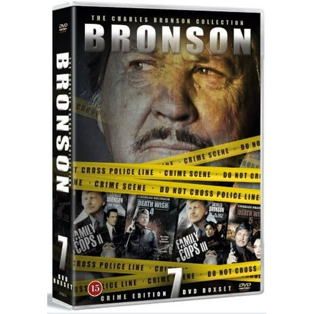 Charles Bronson Collection 7 Dvd Box Set Death Wish Ii Death Wish Iii Death Wish Iv