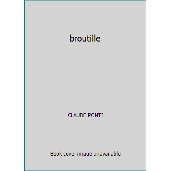 Pre-Owned broutille (Unknown) 2211054641 9782211054645