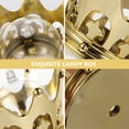 thumbnail image 3 of Miangastore 24pcs Delicate Crown Shaped Wedding Candy Boxes Candy Packaging Cases (Golden), 3 of 8