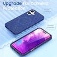 thumbnail image 2 of Decase for iPhone 16 Mag-Safe Case, Shockproof, Drop-Proof, Ultra Slim PC+Soft TPU Back Cover, Thin Matte Protective Case, 3X Military Standard Tested, Magnetic Protective Phone Case,Navyblue, 2 of 7