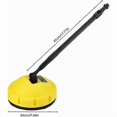 thumbnail image 2 of Rotary Brush for Karcher K, Rotary Surface Cleaner Top Wall Deck Cleaner for Karcher K Electric Pressure Washer, 2 of 5