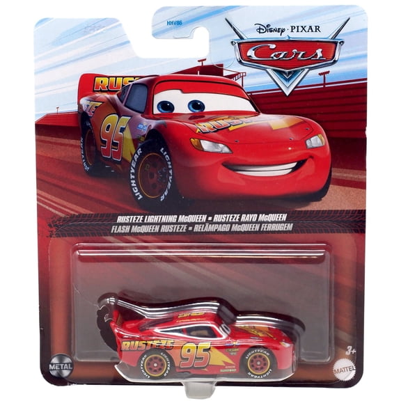 Disney / Pixar Cars Metal Rusteze Lighting McQueen Diecast Car