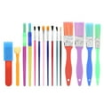 thumbnail image 1 of Painting Tools Set15pcs Paint Brushes Set Art Supplies Paintbrushes Effortless Installation, 1 of 5