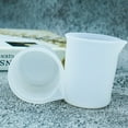 thumbnail image 2 of CNKOO 6pcs Measuring Cup Silicone Liquid Epoxy Mixing Container Tool For DIY Resin Jewelry Making Reusable UV Epoxy Cup 100ml, 2 of 5