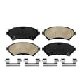 thumbnail image 4 of Detroit Axle - 6pc Brake Pads for Chevrolet Impala Monte Carlo Venture Buick Regal Century Olds Intrigue Silhouette Pontiac Grand Prix Montana Ceramic Brake Pads Front & Rear Replacement, 4 of 7