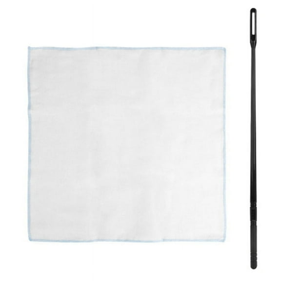 Flute Cleaning Kit Flute Cleaning Rod with Flute Cleaning Cloth Flute Cleaning Swabs Flute Polishing Cloth for Flute