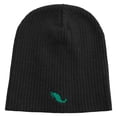 thumbnail image 5 of Simple Map of Mexico Logo Embroidered Big Size Cotton Short Beanie - Black XL-3XL, 5 of 5