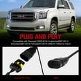 thumbnail image 4 of Fieryred LED Fog Light, Compatible with Tahoe and Yukon, Black, 4 of 7
