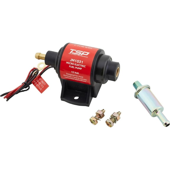 Micro Electric 28 GPH, 2-3.5 PSI Gasoline Fuel Pump With Filter