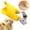 Yellow, variant on Dog Anti Bite Duck Mouth Shape, Anti Bite Muzzle for Dogs, Medium/Small Soft Muzzle for Dog, Soft Material Adjustable Anti-Called Pet Muzzle, for Small Medium Dogs