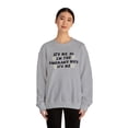 thumbnail image 3 of Linemans Wife Sweatshirt, Gifts, Crewneck, 3 of 7