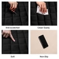 thumbnail image 4 of Car Front Rear Seat Cover Breathable Plush Pad Mat Vehicle Chair Cushion Set Universal, 4 of 9