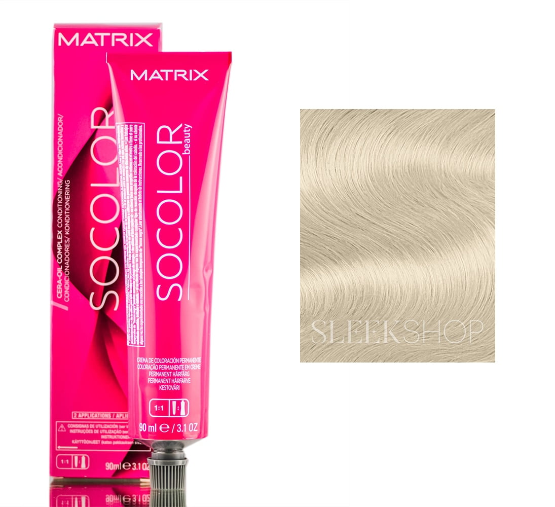 Matrix SoColor Beauty Permanent Cream Hair Color Dye, LARGE ounce tube - 11N - High Lift Blonde Natural Matrix SoColor Beauty Permanent Cream Hair Color Dye, LARGE ounce tube - 11N - High Lift Blonde Natural