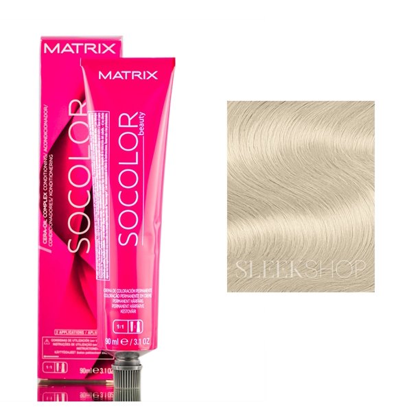Matrix Socolor Beauty Permanent Cream Hair Color Dye Large 3 1 Ounce Tube 11n High Lift Blonde Natural Walmart Com