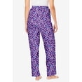 thumbnail image 2 of Dreams & Co. Plus Size Knit Sleep Pant, 2 of 6