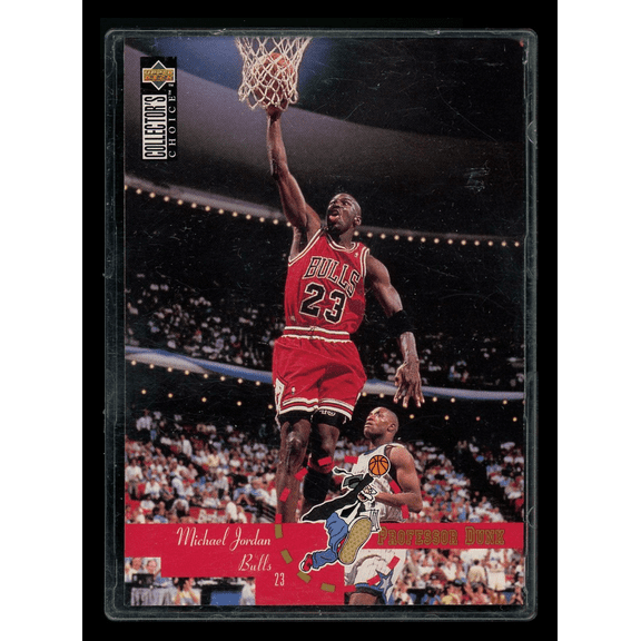 1995 Upper Deck Collector's Choice Michael Jordan Chicago Bulls #195 Basketball Card