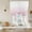 Pink, variant on Grey Ombre Tie Up Curtains for Windows, Adjustable Balloon Window Shades, Aesthetics Contemporary Luxury Abstract Art Kitchen Window Treatments Adjustable Roll Up Curtain for Basement/Nursery 52"x45"