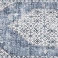 thumbnail image 3 of Home Decor Collection Washable Blue Persian Indoor Runner, 24"x72", 3 of 7