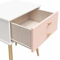 thumbnail image 2 of Valentina 1 Drawer Nightstand, White, 2 of 9