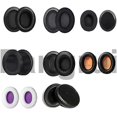 thumbnail image 2 of For 2pcs Headset Earmuffs For Kingston Hyperx Cloud Ii Alpha Flight Stinger Color Ice Silk Silver Bl, 2 of 5