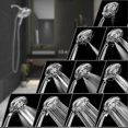 thumbnail image 3 of High Pressure Dual Shower Head with Handheld & Rainfall Modes - 59" Rotatable Stainless Steel Hose for INAVAMZ, 3 of 5