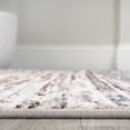 thumbnail image 6 of JONATHAN Y SILK ORCHID 5 x 8 Area Rug, Loom Strie - Gray/Blue/Orange, SOR200E-5, 6 of 8