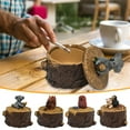 thumbnail image 1 of Caja de almacenamiento en forma de cenicero con forma de animal – Portacenas de cerámica caprichosa para llaves, monedas, objetos pequeños • Detalle decorativo para el salón, diseño duradero, regalo, 1 of 7