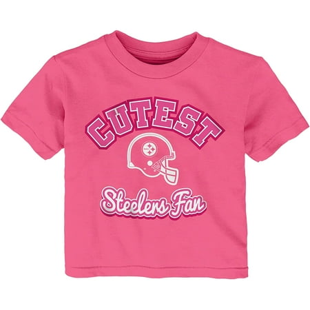 

NFL_ Girls Infant NFL Cutest Fan T-Shirt(Player numbers can be customized)
