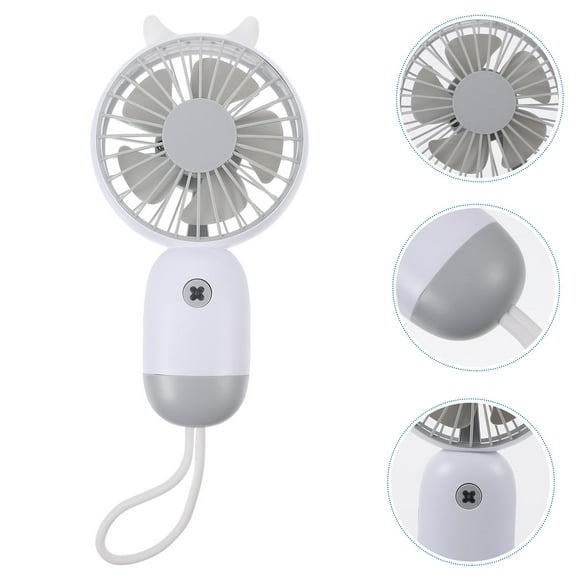 Houderco 1Ud Aire Circulador Portátil Con Compacto Y Carga USB Para Ambientes Interiores