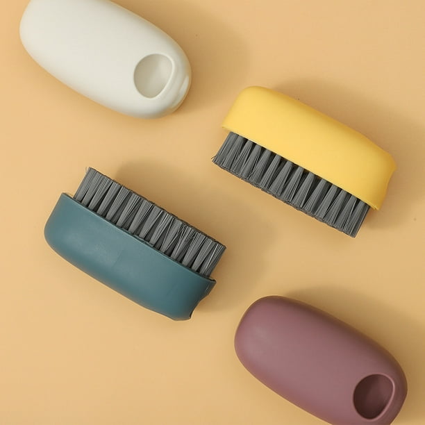 Cepillo de zapatos para limpieza, multifuncional, para el hogar, pequeño cepillo de tabla, cepillo de lavandería, cepillo de lavandería de pelo suave para dormitorio de estudiantes