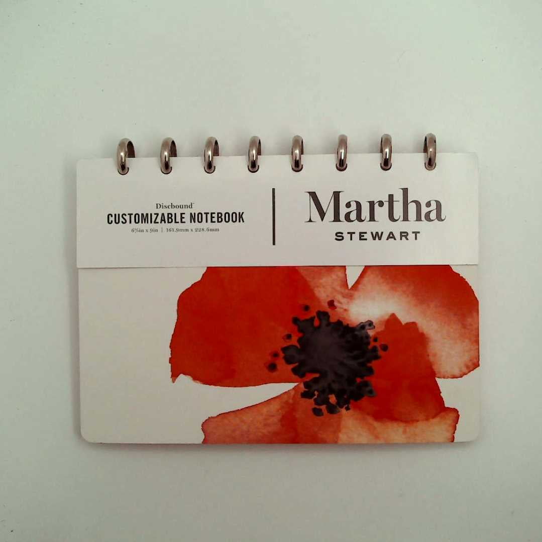 Martha Stewart Discbound Customizable Notebook, JuniorSize (51063