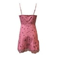 thumbnail image 5 of qolati Western Cowgirls Dresses for Women Casual Floral Sleeveless V Neck Tiered Swing Flowy Boho Dress Loose A-line High Low Hem Ruffle Vacation Midi Dress, 5 of 5