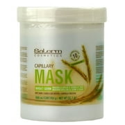 Salerm Mascarilla Wheat Germ Capillary Mask for dry hair (33.7 oz / liter)