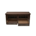 thumbnail image 2 of Crafters and Weavers Arts and Crafts Wood TV Stand for TVs up to 60" in Oak, 2 of 3