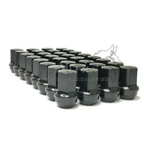 32 Black Factory Style Lug Nuts 14x1.5 For 2012-Newer Ram 2500 3500 Heavy Duty 1.75"